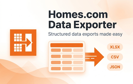 Homes Data Exporter promo image